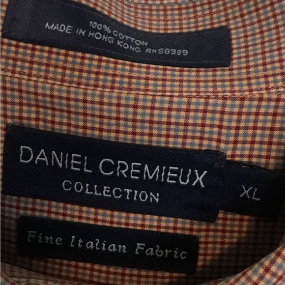 Daniel Cremieux Men’s XL short sleeve shirt - Picture 3 of 3